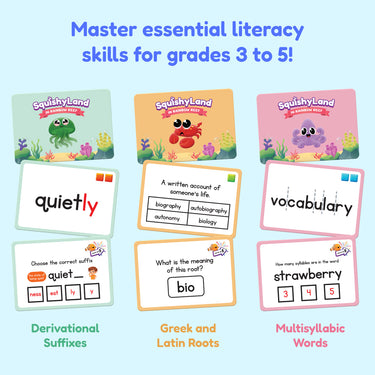 Squishyland 3-5 Expansion Card Packs!